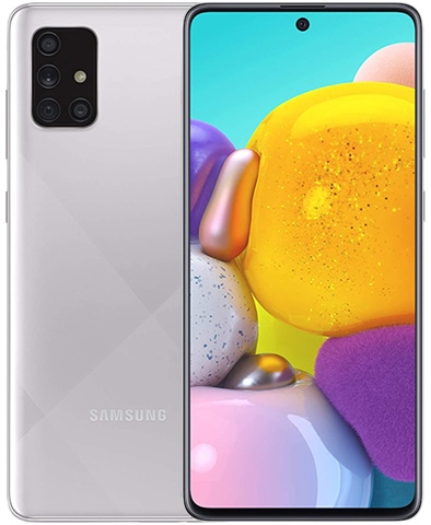 Samsung Galaxy A71 (6GB+128GB) Prism Crush Silver, Unlocked